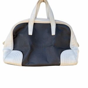LOEWE Anagram Elegant Black and White Women's Bag